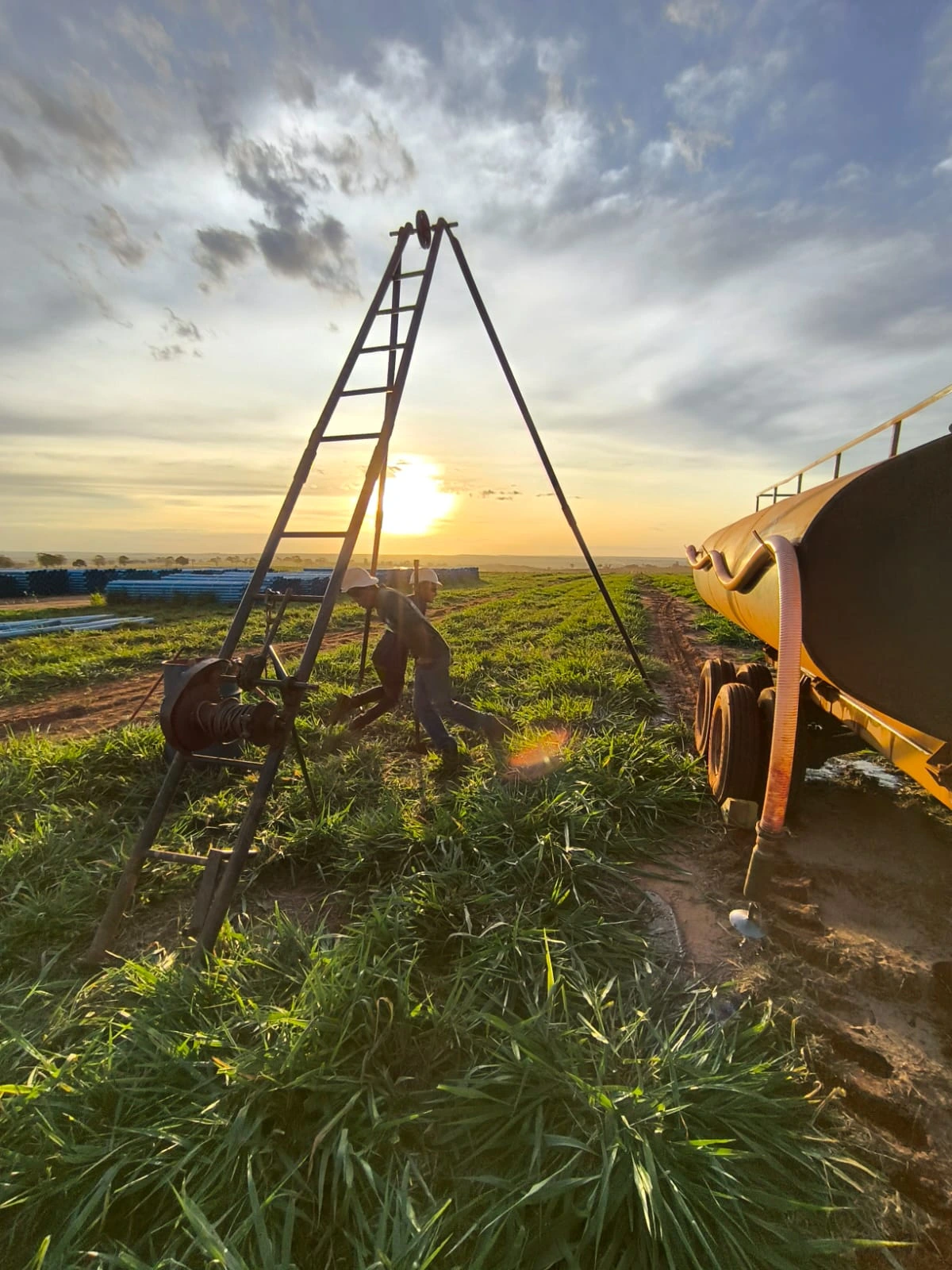 Sondagem SPT em Americo de Campos